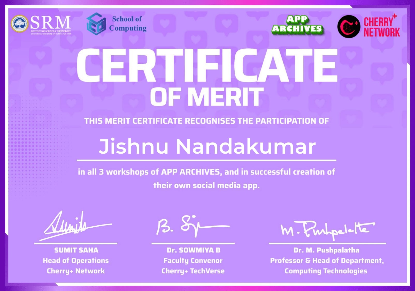 Certificate 1